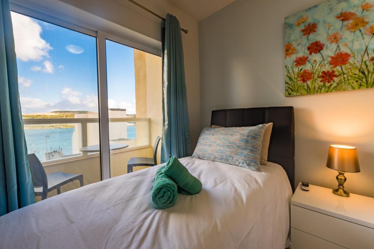 Sh6A- Qawra Prime Location 2 Bedroom Apartment St. Paul's Bay Buitenkant foto